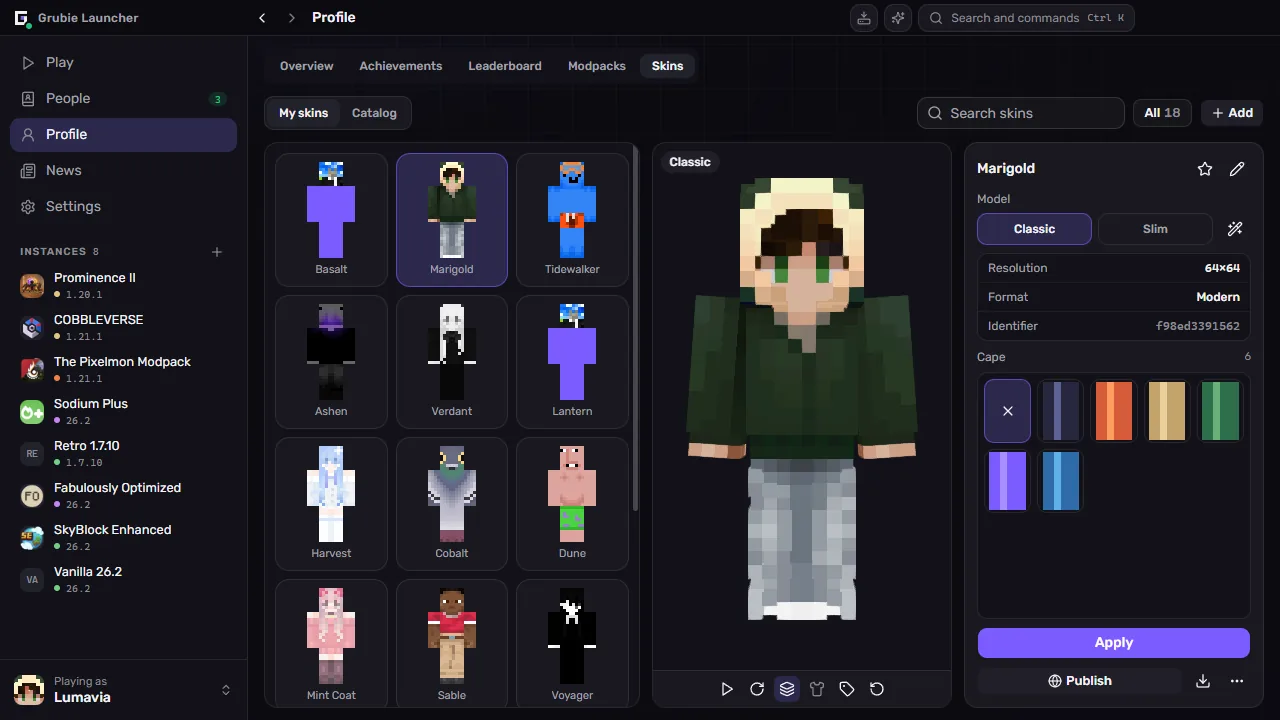 Skins
